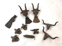 Cast Iron Bottle Openers & Other Cast Iron Pieces