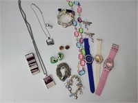 Costume Jewelry Bracelets, Watches, Necklaces, &