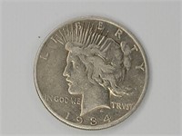 1934 S Silver Dollar Walking Liberty