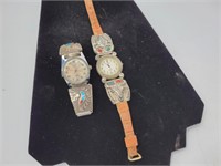 Timex Watch & Vivani Quartz Watch With Bands