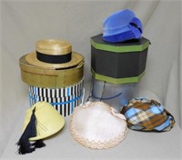 Vintage Hats and Hatboxes.