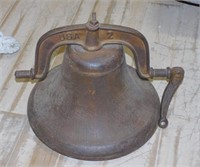 Large USA No.2 Cast Iron Bell.