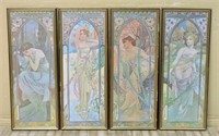 Art Nouveau Alphonse Mucha Prints.