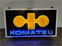 New/Unused Komatsu Neon Sign