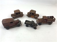 Vintage Cast Iron Toy Trucks