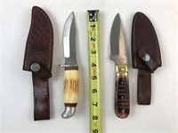Two Chipaway Knives & Sheaths