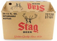 * Cardboard Stag Beer Case