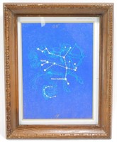 Vintage Star Map - Sagittarius (Birth: Dec. -