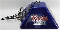 * Coors Silver Bullet Hanging Light