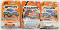 3 Matchbox Cars MOC - All Mattel Wheels: VW