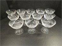 Waterford Coupe stems/set of 12