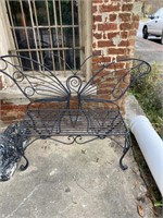 Vintage Butterfly Bench