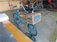 Vintage Bike w/ Uuga Horn & Wood Remington Box