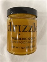 DRIZZLE TURMERIC GOLD HONEY 12.4OZ EXPIRES