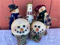 Adorable Holiday Snowmen Decorations