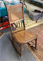 Rocking chair, chaise Chaise berçante, 17" x 33"