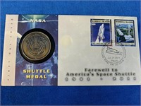 NASA Shuttle Medal "Farewell to America's Space