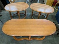 Beautiful Wooden Coffee Table with Two End