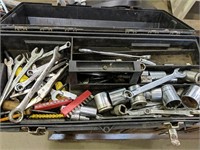 Toolbox with contents 22" x 9" x 11"