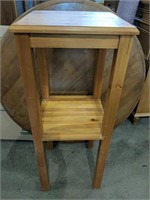 Tall Accent Table measures 16" diameter & 40"