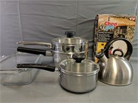 Kitchenware! Including pots, Chopper and more