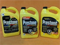 3 Prestone Antifreeze/Coolant, two are full and
