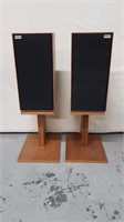 PAIR OF ROGERS LS5 SPEAKERS WITH STANDS