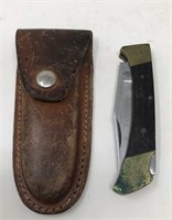 Brown Leatherman Case and “Panther” Pocket Knife