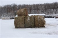 (7) Round Bales of Hay
