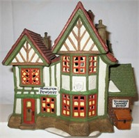 Dickens Wembleton Pewterer Shop Dept 56 Village