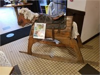 Yes it is back  THE BOB McCARTHY ROCKING HORSE