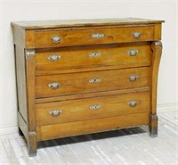 Louis Philippe Style Oak Commode.