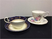 Two Vintage Tea Cups
