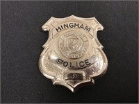 Hingham Police Metal Badge