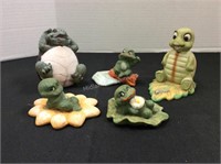 Decorative Frogs & Turtle