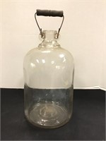 Cool Old Glass Jug with Handle