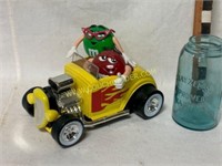 M&M Rebel Without A Clue Hot Rod candy dispenser