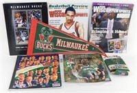 Lot of Bucks Items - Giannis Collage Photo,