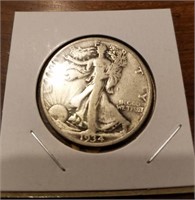 1934 Silver walker half dollar.