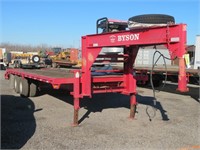 (DMV) 2005 Byson 8' X 21' Gooseneck Trailer