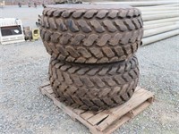 (2) Firestone Tractor Tires & Rims