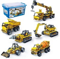 BanBao Building Blocks Engineering Truck Toys