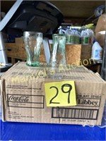 CASE (12) 6.25oz COKE GLASSES BY LIBBEY