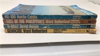 Lot of 4 Books Jewish Genocide U-Boat Philippines
