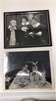 Lot of 2 Laurel and Hardy Prints
