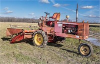 Massey Ferguson 655 Swather 12’ Cut, Runs And