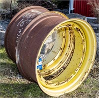 16'' X 38'' Pair Of John Deere Rear Rims