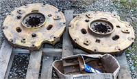 John Deere 26" Utility Wheel Centers. Hard To