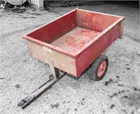 Utility Trailer 33'' W 43" L. Dump And Tailgate
