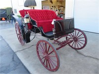 2 Seat Surrey Horse Carriage Auto Top, Hydraulic B
